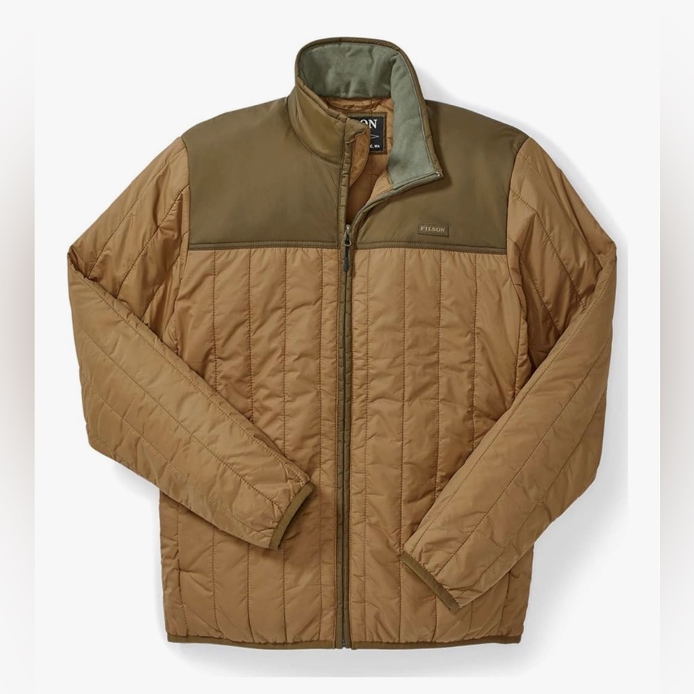 Filson Men’s Ultralight Primaloft Insulated Front Zip Jacket Size Large
